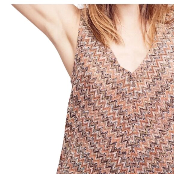 Maeve for Anthropologie Westwater knit Chevron dress Large - Picture 2 of 12